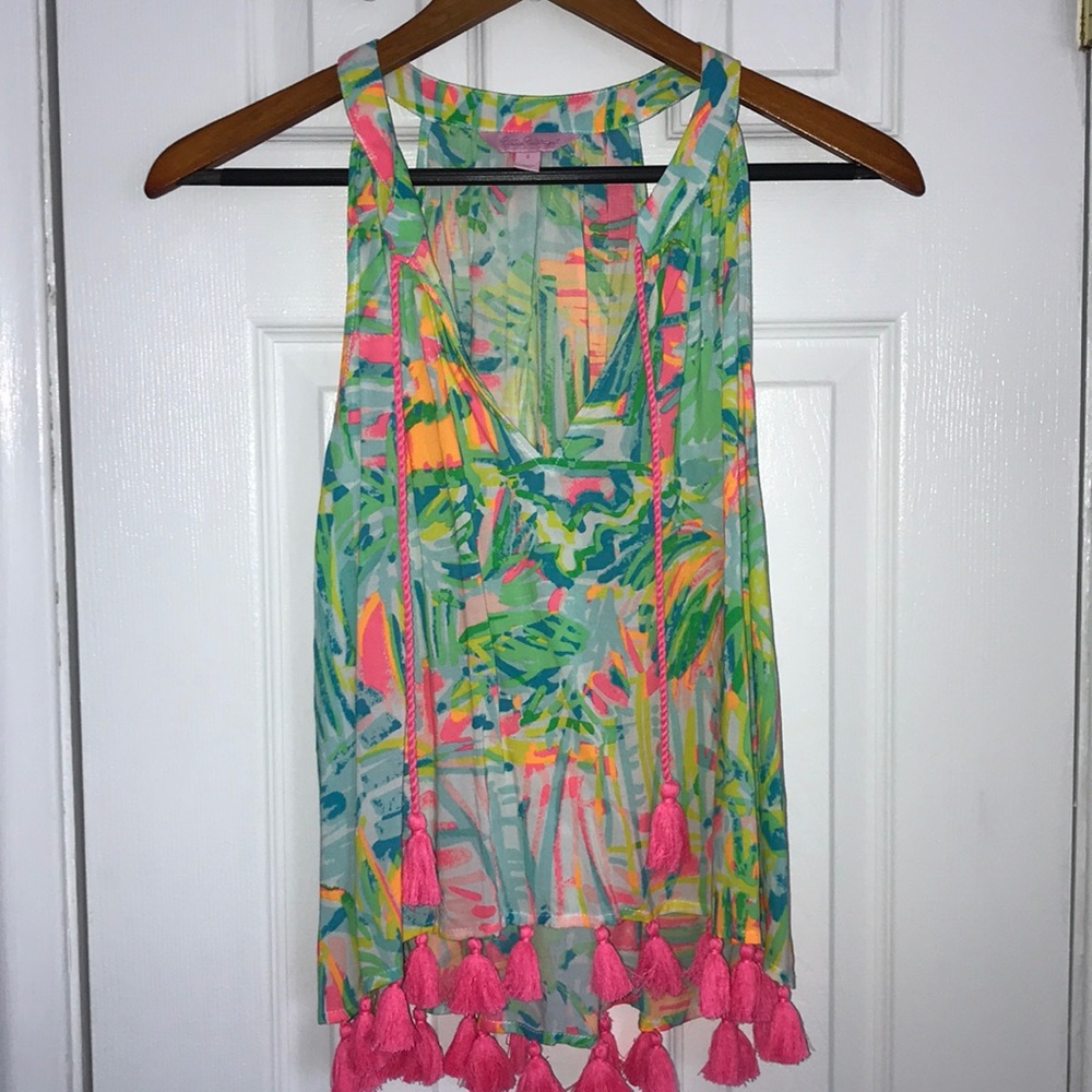 Flowy Lilly Pulitzer tank top